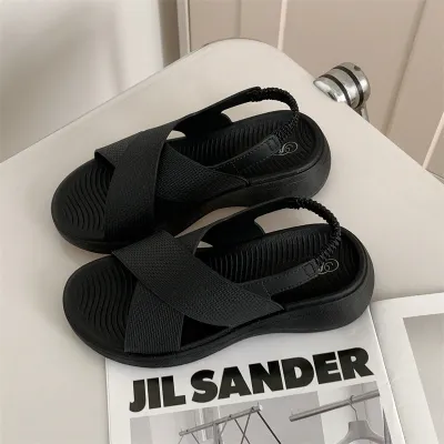 NEW SOLID COLOR SANDALS
