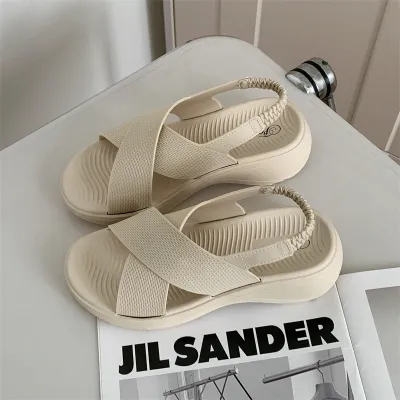 NEW SOLID COLOR SANDALS