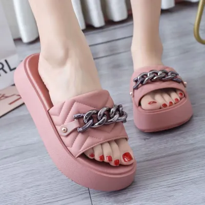 CASUAL BEACH SLIDE SANDALS 