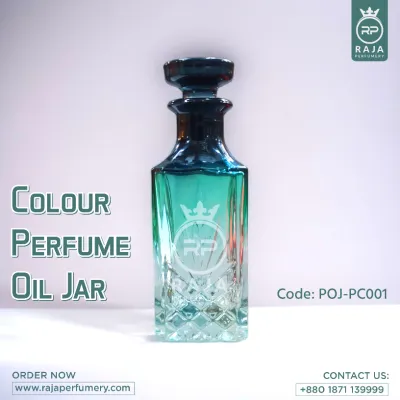 Perfume Oil Jar (Colour)