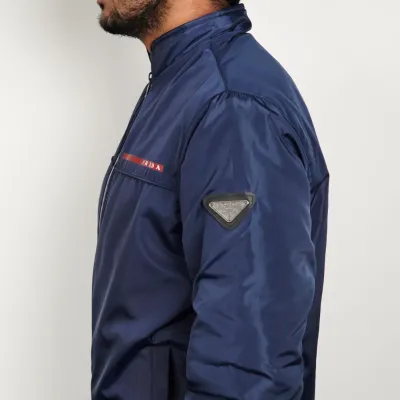 Biker Special Prada Jacket – Navy Blue