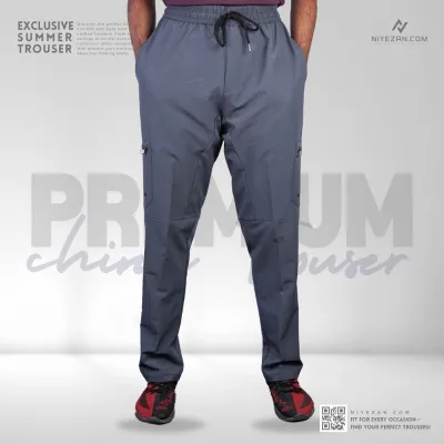 Premium Five Pocket Trouser – Gray | প্রিমিয়াম পাচঁ পকেট ট্রাউজার – গ্রে 
