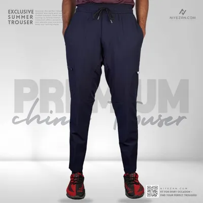 Premium Five Pocket Trouser – Navy Blue | প্রিমিয়াম পাচঁ পকেট ট্রাউজার – নেভি ব্লু 