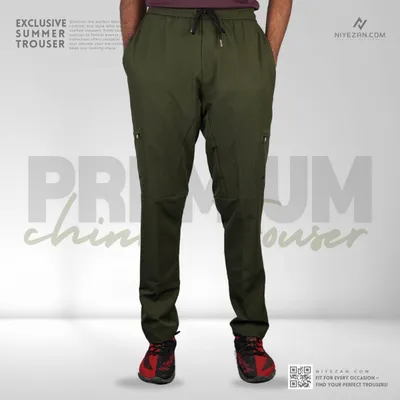 Premium Five Pocket Trouser – Olive | প্রিমিয়াম পাচঁ পকেট ট্রাউজার – অলিভ 