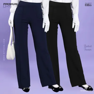 Ladies Trouser Combo (Black & Navy)