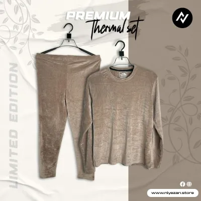 Velvet Thermal Set- Cream