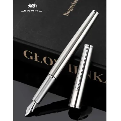 Jinhao 95 Silver Color Fountain Pen