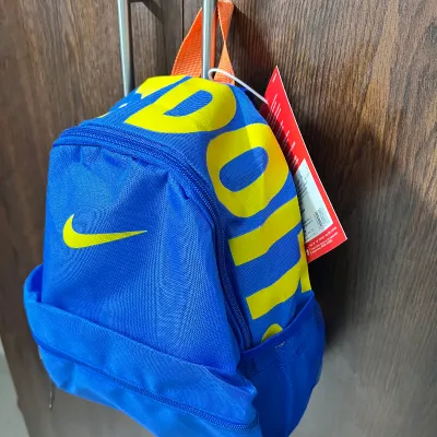 NK Just Do It Mini Backpack Blue Yellow