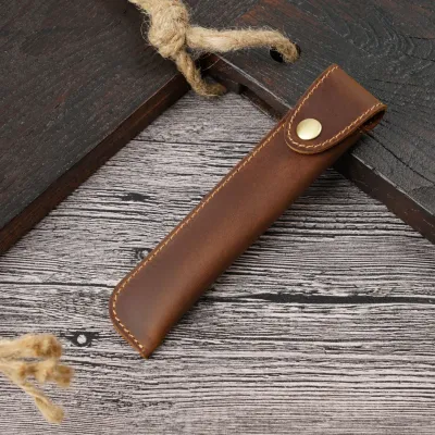 Genuine Leather Handmade Pen Case 1 PCS