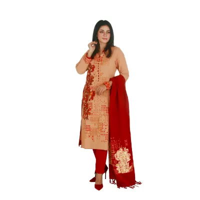 Rongin Phulki Three Piece