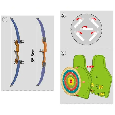 Safe Archery Toy Set for Kids