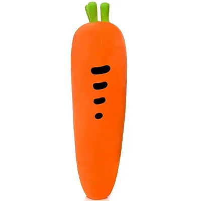 Soft Stuffed Carrot Toy Pillow for Gift
