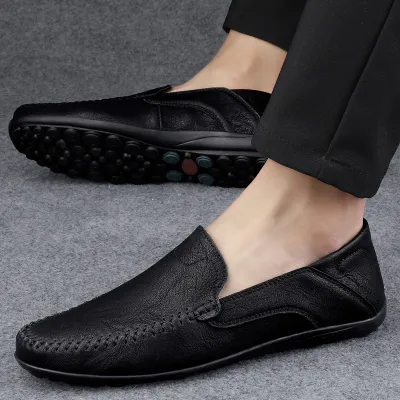MEN'S BUSINESS CASUAL LOAFER BLACK