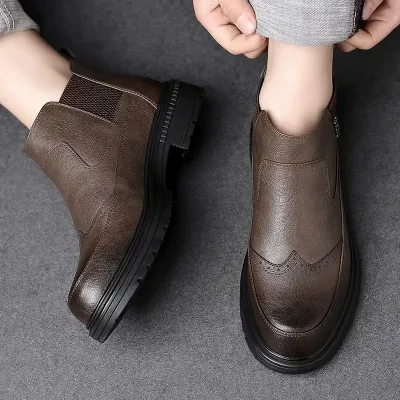 TOP BRITISH LEATHER SHOES BROWN