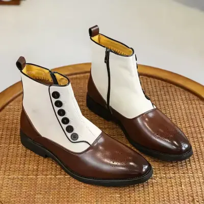 SUEDE LEATHER BOOTS