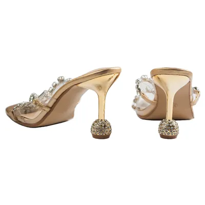 Cristella Heel-Gold