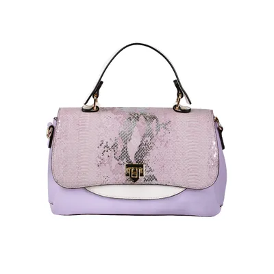 Kelly Hand Bag-Purple