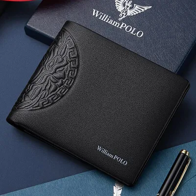 William Polo Genuine Leather Metropolis Wallet