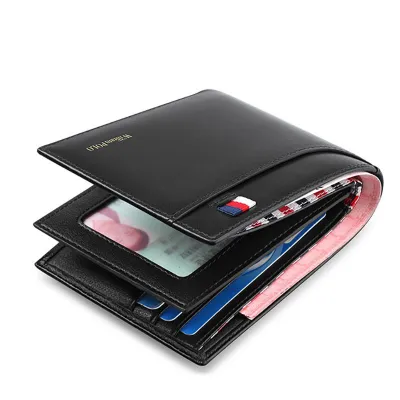 Genuine Leather WILLIAM POLO Short Wallet – Sleek & Durable