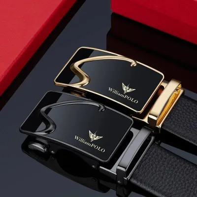 William Polo Genuine Leather Business Belt – Classic Elegance for Every Occasion