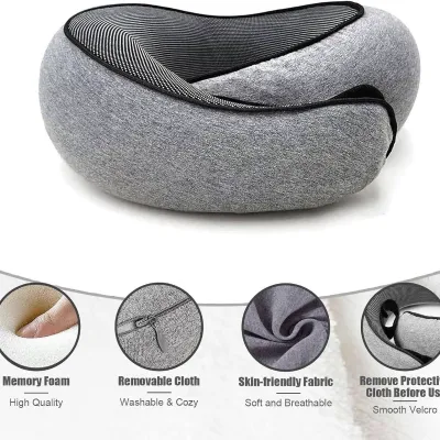 Memory Foam U-Shaped Pillow