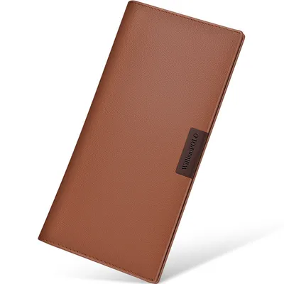 Genuine Leather Long Wallet for Men