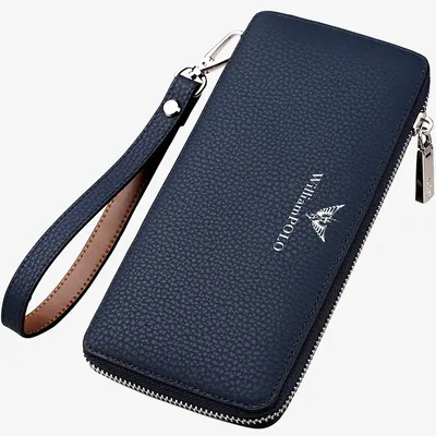 Men’s Cowhide Phone & Wallet Bag