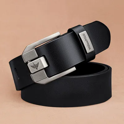 Top Layer Cowhide Casual Men’s Belt