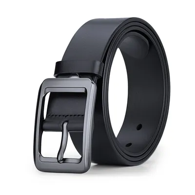 Classic Pin Buckle Leather Belt