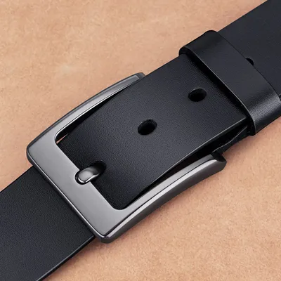Classic Pin Buckle Leather Belt