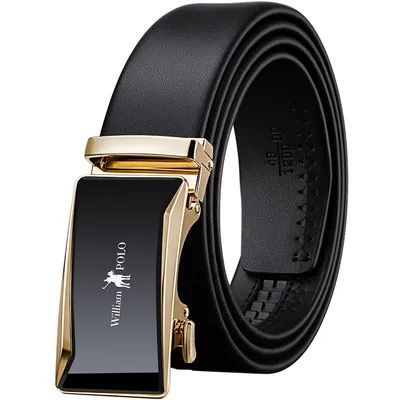 High-End Genuine Leather Business Belt for Men