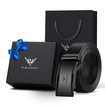 Pure Leather Business Belt for Men
