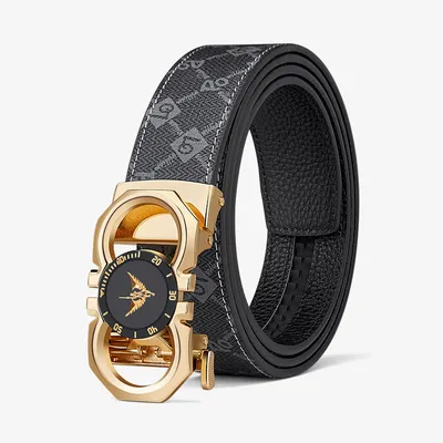 Luxury Men’s Auto-Lock Belt – Fashion & Function