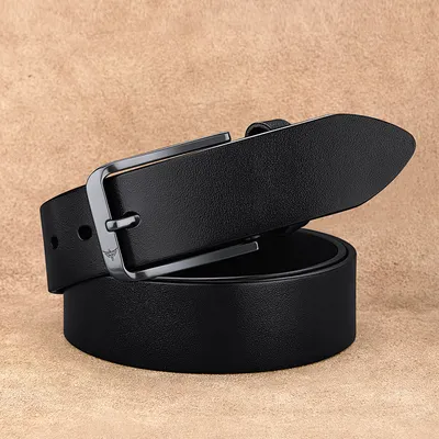 Classic Pin Buckle Leather Belt WL23259-60