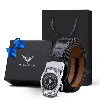 Elegant Cowhide Belt for Men