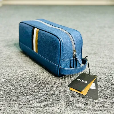 BOSS First Class Wash Bag -Blue
