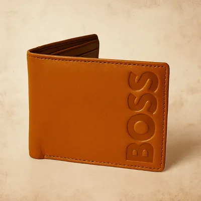 Hugo Boss Short Wallet S1-Light Brown