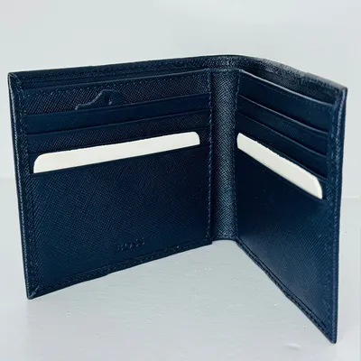 Hugo Boss Short Wallet S7 -Navy