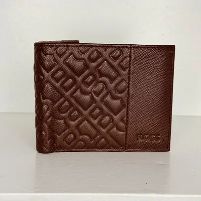 Hugo Boss Short Wallet S7 -Brown