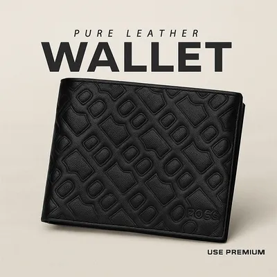 Hugo Boss Short Wallet -Black