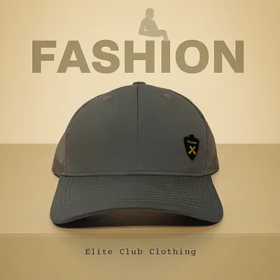 Men's Fashion Cap (S-1)-Grey	