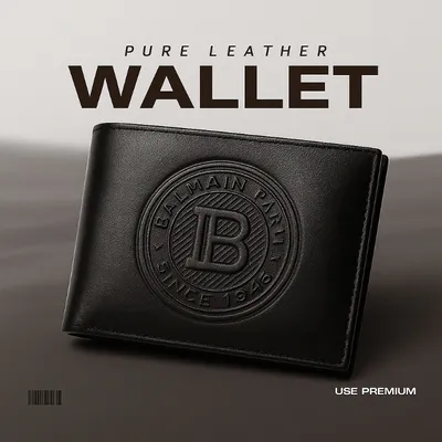 B A L M A I N Paris Premium Wallet S1-Black