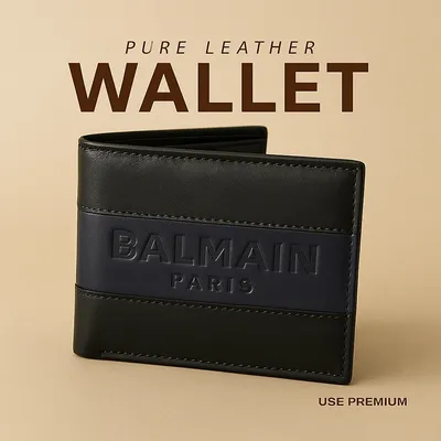 B A L M A I N Paris Premium Wallet -Black