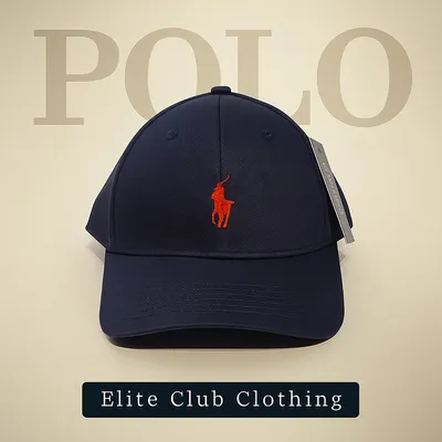 Men's Polo Cap (S6) -Navy
