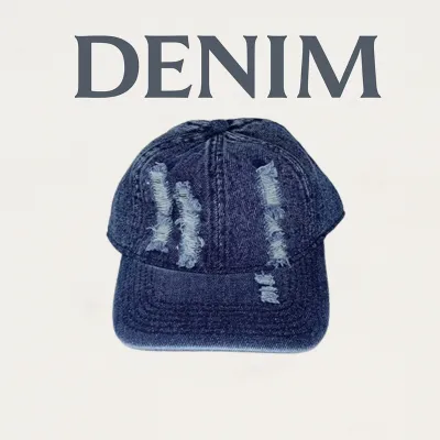 Men's Denim Cap S19 -Light Blue