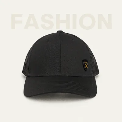 Men's Fashion Cap (S-1)-Black	