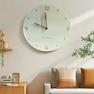 Classic Wood Wall Clock 