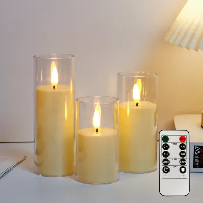 LED Flameless Candle with Remote