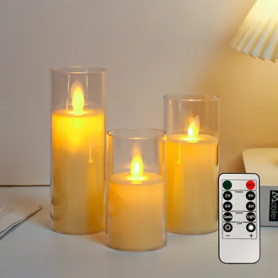 LED Flameless Candle with Remote