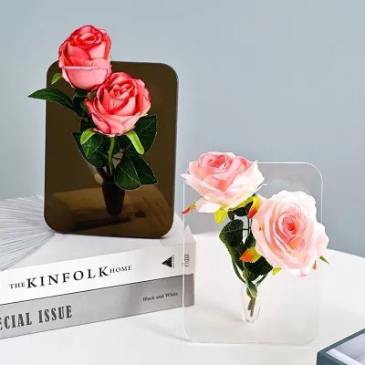 Photo Frame Vase with Blossom
